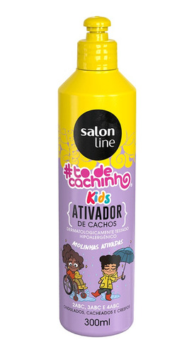 Salon Line Activador De Rulos Kids Curly Vegano Hipoalerg