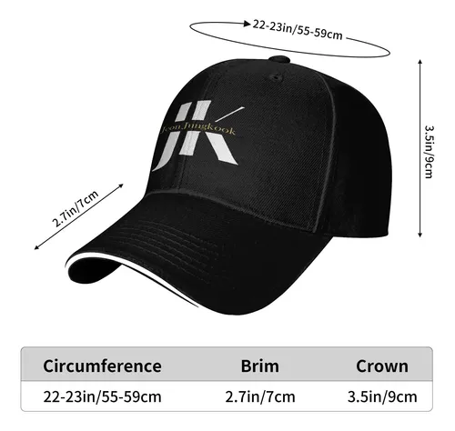 Boné De Beisebol Hip Hop Music Jungkook 2026 Jeon Jk Gorras