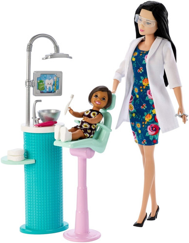 Barbie Dentista Nueva Edición Accesorios Mattel Fxp16