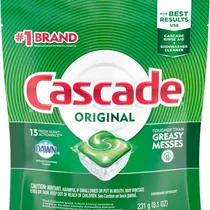 Comprar Detergente Para Lavavajillas Cascade Actionpac X 15 Unidades