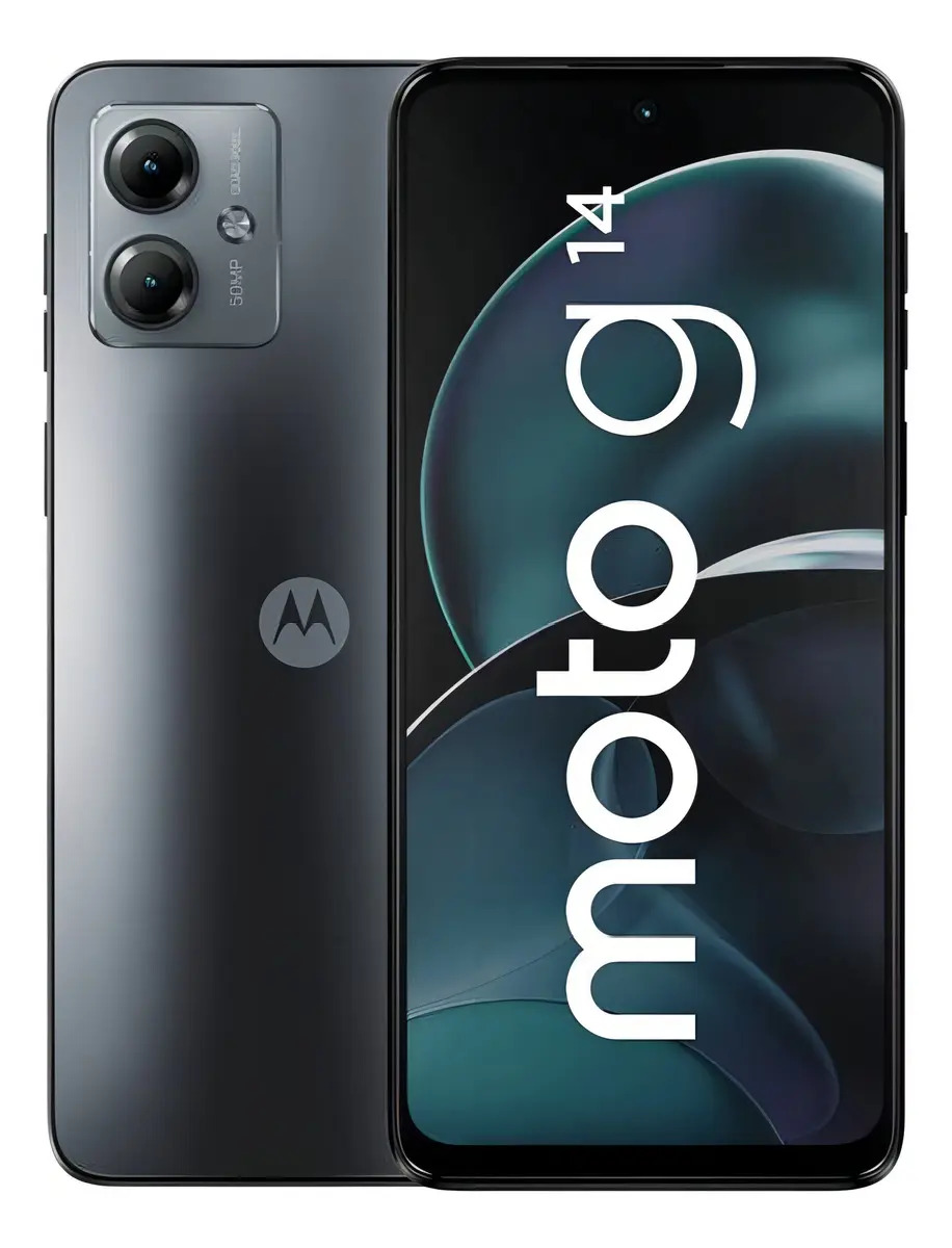 Moto G14 Dual SIM 128 GB cinza-escuro 4 GB RAM
