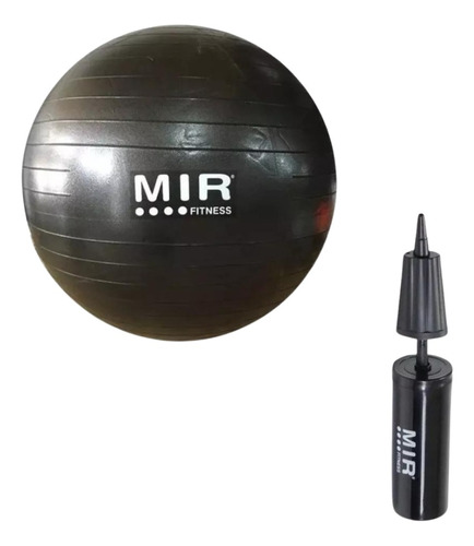 Pelota Yoga Esferodinamia 65 Cm + Inflador Mir Fitness Ball