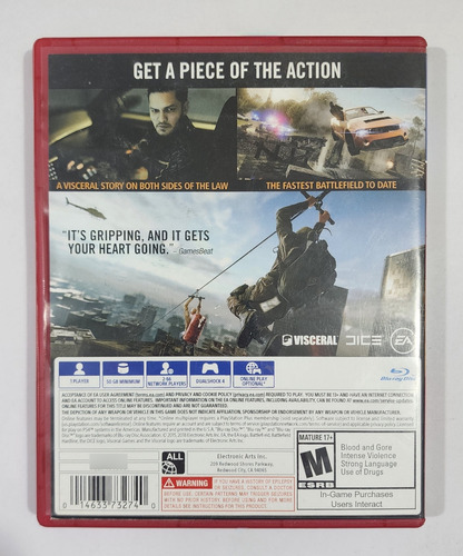 Battlefield: Hardline Ps4 - Fisico