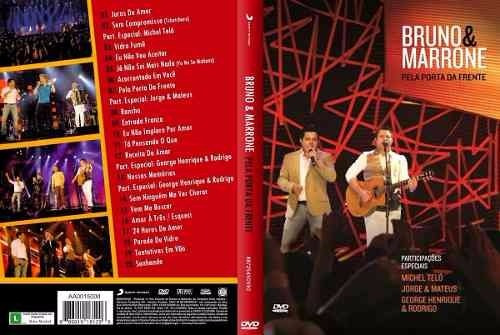 Bruno &  Marrone Pela Porta Da Frente Dvd Lacrado Original