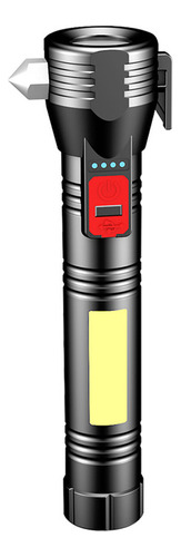Linterna Cutters And Fire Hammer Con Luz Lateral, Luz De 3 M