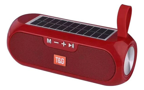 Tg182-altavoces Estéreo Portátiles Con Carga Solar Barra De