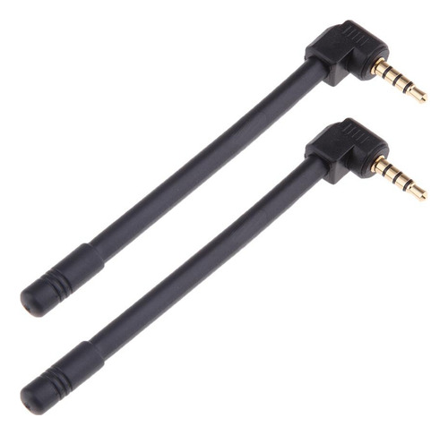 2x Conector Fm De 3,5 Mm Para Radio De Sonido Para Móvil