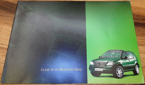 Folleto Mercedes Benz Clase M 
