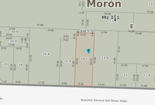 Imagen 3 de 3 de Lote Ideal Constructor (f.o.t 3) En Venta - Moron Centro