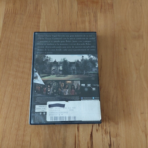 Dvd Más Negro Que La Noche (Usado)