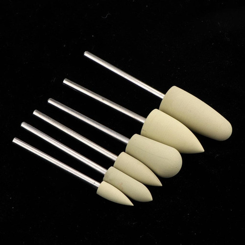 6 Pedazos Broca De Taladro De Uñas Cabeza De Clavos 04