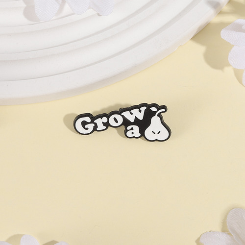 Broche De Frutas Con Forma De Broche Esmaltado Grow A Pear