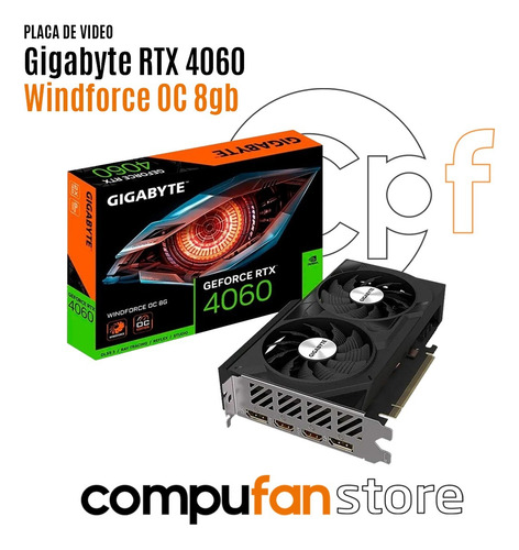 Combo Placa De Video Nvidia Rtx 4060 8gb + Fuente 650w 80+