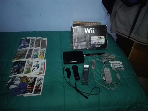 Nintendo Wii +19 Juegos Y Sus Asesorios