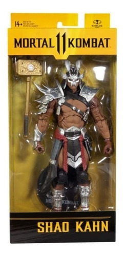 Figura De Acción Mcfarlane Toys Mortal Kombat Shao Kahn  Fgc