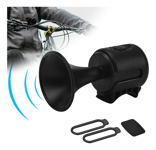 Bocina De Bicicleta Eléctrica, 120 Db Claxon For Bicicleta