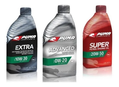 Aceite Lubricante Puma Super Gd 15w40 X 4 Litros