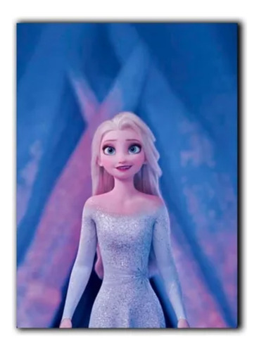 Pintura De Diamantes 5d Diy 60x40cm - Elsa Frozen