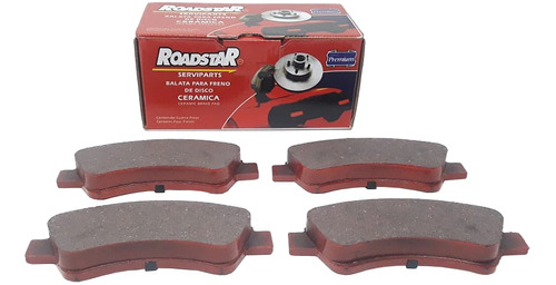 Balata Delantero Disco Ceramica Grand Raid 1.6 L 2007-2012