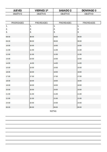 Imagen 3 de 5 de Agenda Peluquería, Kit Imprimible. Envío Gratis.