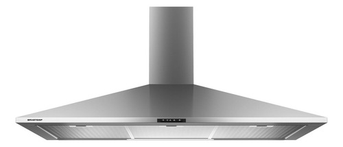 Coifa De Parede Brastemp 90 Cm Inox Piramidal 5 E 6 Bocas Co 110v