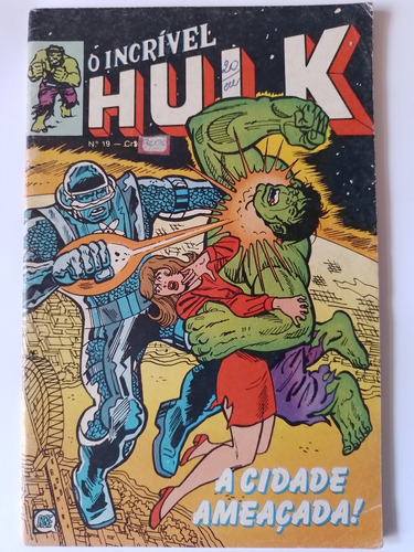 Gibis O Incrível Hulk Rge Antigos Raros Preço Unitário (Usado)