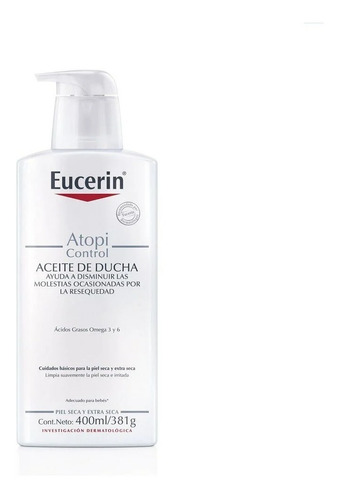 Aceite De Ducha | Piel Seca | Eucerin Atopi Control | 400ml