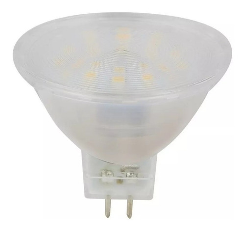 Imagen 4 de 7 de Foco Led Mr16 Gu5 3w Luz Blanca Intensa 250lm Mr16-smdled/3w