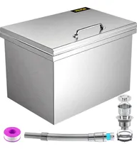 Comprar Vevor Cubeta Para Hielo Hielera Con Tapa Vino Cerveza 72 L