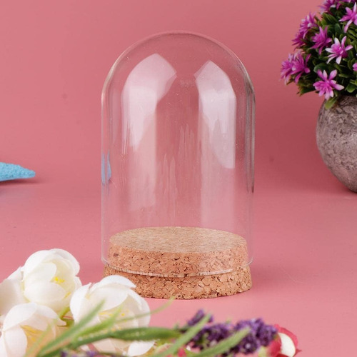 Sm Sunnimix Campana De Vidrio Con Florero De Micro Paisaje P