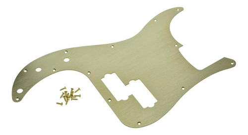 Pickguard Estándar De Estilo P Bass De Aluminio Anodiz...