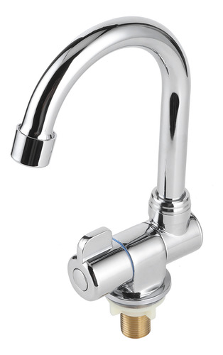Grifo De Lavabo Individual Para Agua Fría, Rotación De 360 G