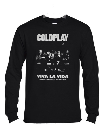 Polera Ml Coldplay Viva La Vida Or Death Rock Abominatron