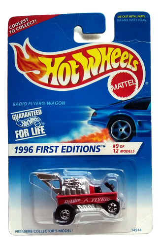 Hot Wheels Radio Flyer Wagon 1er Edición Año 1996