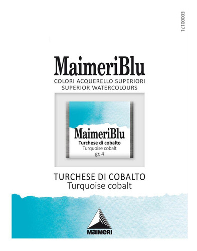 Aquarela Maimeri Blu Gr.4 412 Turquoise Cobalt 1,5ml