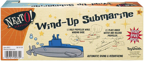 Toysmith Clásico Con Juguete Submarino U