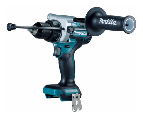 Furadeira Impacto Bateria Dhp486 C/lanterna Carr. Duplo Mak. Cor Azul-turquesa 110v/220v