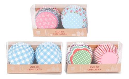 Molde Cupcakes 11cm - Homewell Color Multicolor