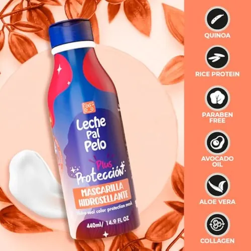 Leche Pal Pelo - Mascarilla Para La Protección De Cabellos