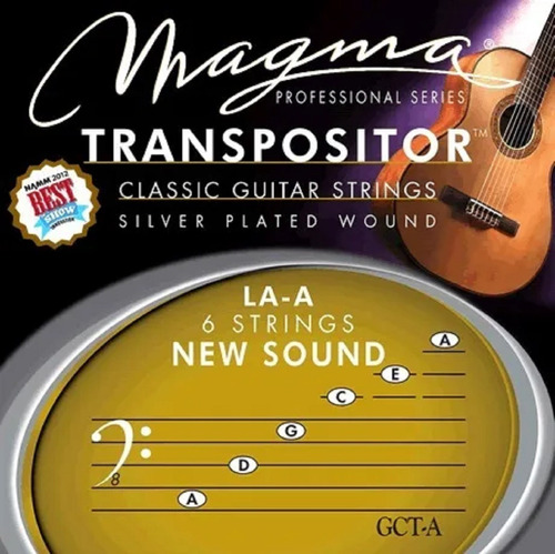 Encordado Transpositor Magma Guit Clasica New Sound La-a