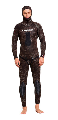 Roupa De Neoprene Para Mergulho Cressi Apnea Kenshin Camo