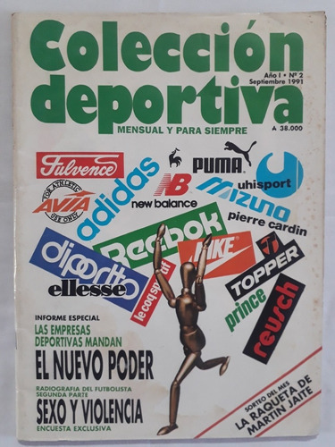 Revista Coleccion Deportiva N° 2 - Año 1991 Fs