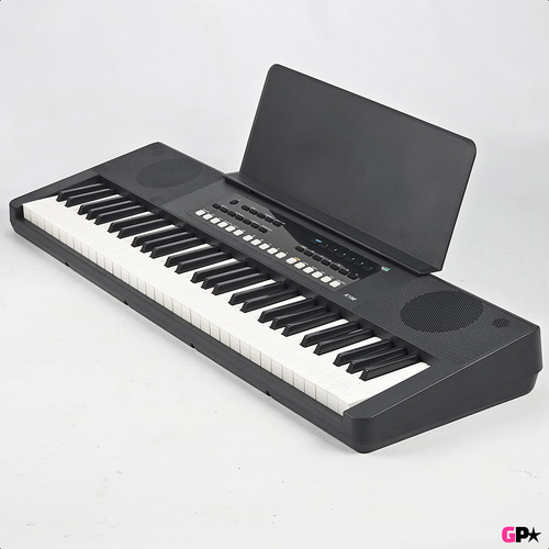 Organo Teclado 5/8 Sensitivo Banco Fuente Pie Funda Ek61208
