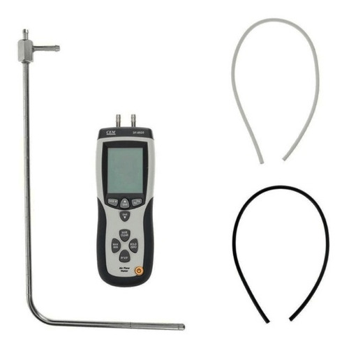 Manómetro Termoanemómetro Con Sonda Pitot Cem Dt-8920