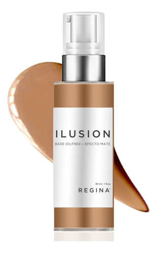 Ilusion Base De Maquillaje Matificante Oil Free Regina 