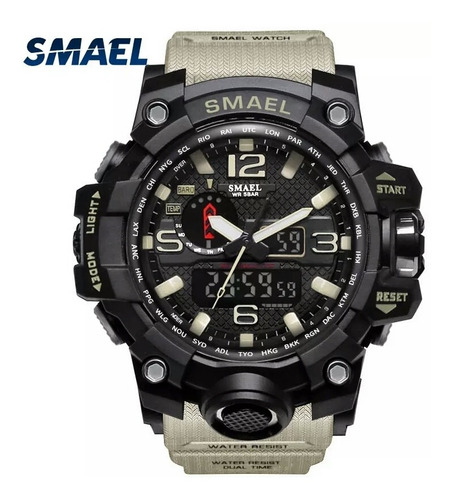 Relógio Masculino Militar Smael 1545 S-shock Original Novo