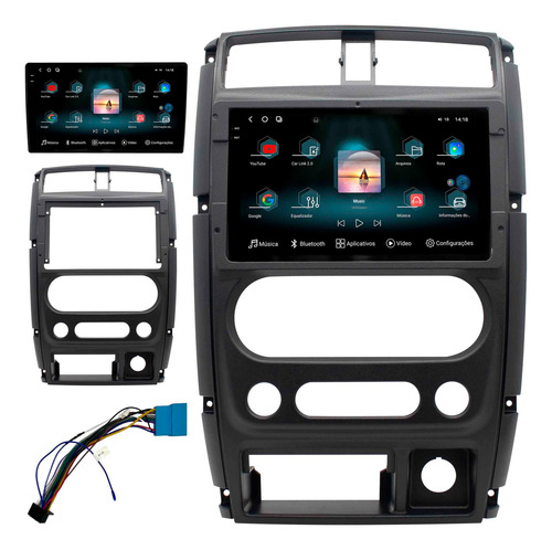 Multimidia Aikon Fóton G3 Jimny 09 A 22 8+256gb Octa 2k 9p