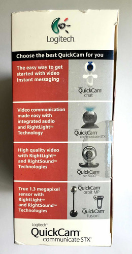 Logitech Quickcam Communicate Stx Cámara Video Web