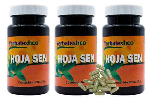 Pack 3 Té De Hierba Hoja Sen Envase Con 65 Piezas C/u