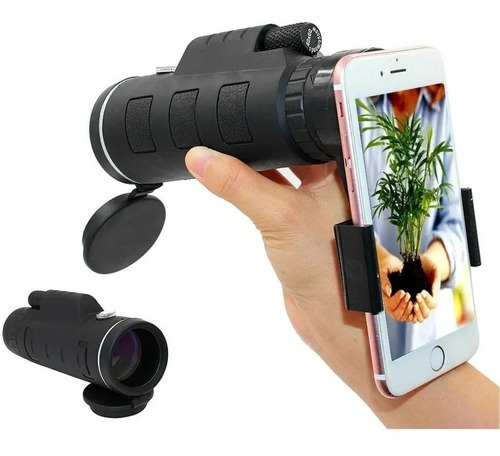 Telescopio Monocular Para Teléfono Smartphone 40x Zoom